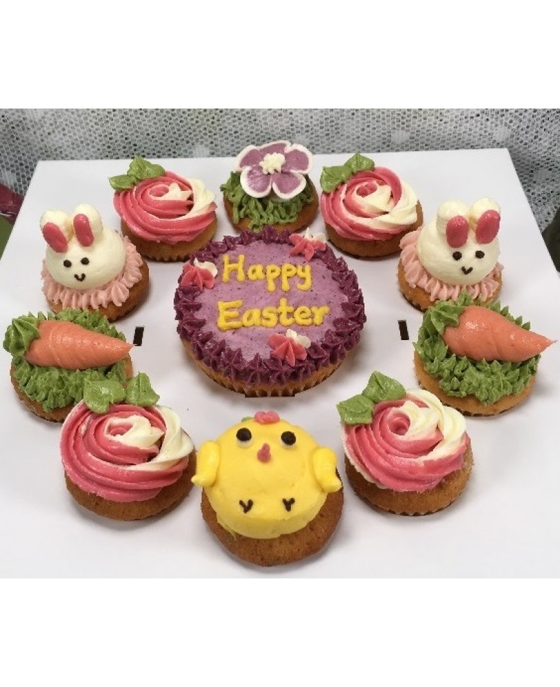 2018復活節1大10小Cupcake